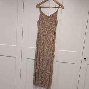 Mexx Beige Floral Maxi Dress
